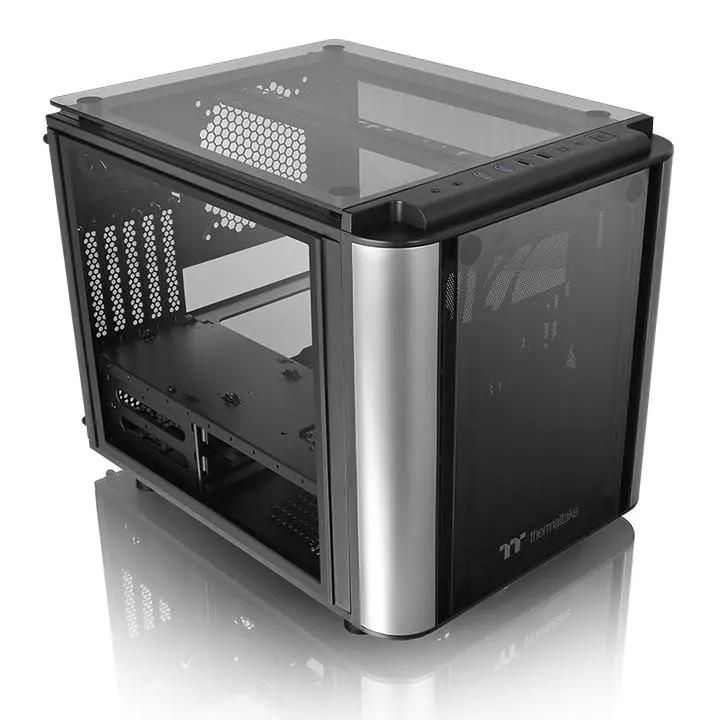 Корпус mATX Thermaltake Level 20 VT, Micro-Tower, без БП,  черный [ca-1l2-00s1wn-00]